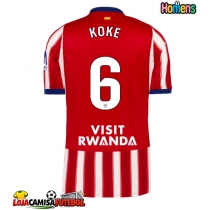 Camisa de Futebol Atletico Madrid Koke #6 Equipamento Principal 2026-27 Manga Curta